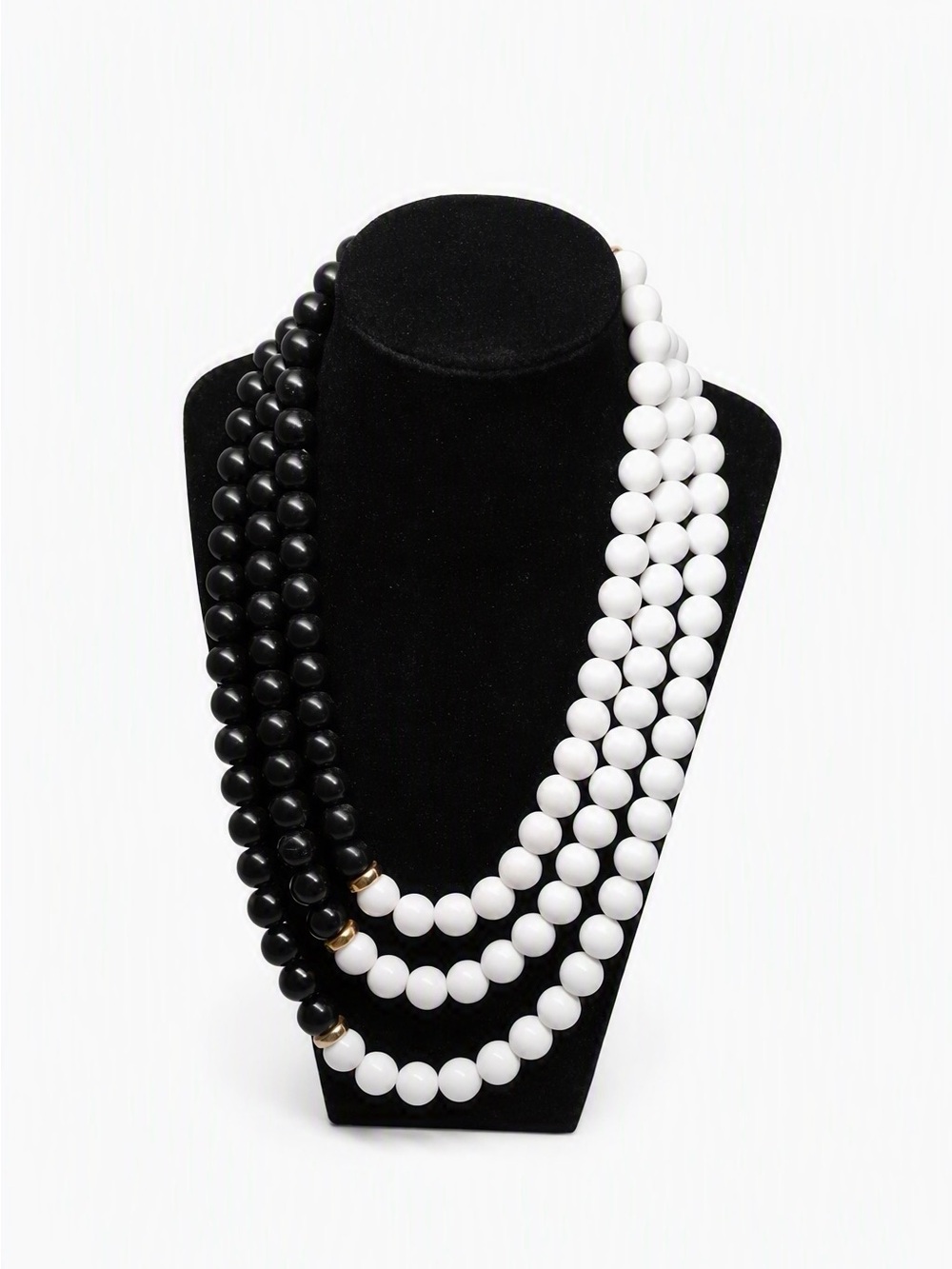 🌴Monet Black & White Necklace
